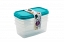 Набор контейнеров для заморозки Frost 3/0.5 л, бирюза